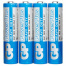 Батарейки КОМПЛЕКТ 4 шт., GP PowerPlus AAA (R03, 24G), солевые, мизинчиковые, в