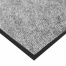 Коврик придверный 40х60 см, СЕРЫЙ, влаго-грязезащитный, 300 г/м2, мелкий рубчик,