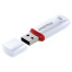 Флеш-диск 64 GB, SMARTBUY Crown, USB 2.0, белый, SB64GBCRW-W