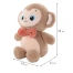 Игрушка мягкая "Обезьянка", 25 см, цвет коричневый, WOOZOO (ВУЗУ),