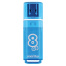 Флеш-диск 8 GB, SMARTBUY Glossy, USB 2.0, синий, SB8GBGS-B