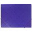 Папка на резинке А4 Diamond фиолетовая