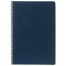 Тетрадь А4, 96 л., HATBER, гребень, клетка, Soft-touch ламинация, СОЛО