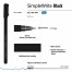 РУЧКА "SimpleWrite BLACK" ГЕЛЕВАЯ 0.5 ММ, СИНЯЯ