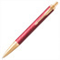 Ручка шариковая PARKER "IM Premium Red GT", корпус красный лак,