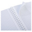 Тетрадь А4 80 л., HATBER, гребень, клетка, Soft-touch ламинация, цветной срез,