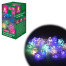 Электрогирлянда-нить комнатная "Звезды", 2 м, 20 LED, мультицветная,