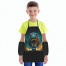 Фартук с нарукавниками для уроков труда BRAUBERG KIDS, 2 кармана, регулировка по