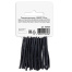 Резинки для волос НАБОР 20 шт., 0,45х14 см, чёрный, MONTE VITA (МОНТЕ ВИТА),
