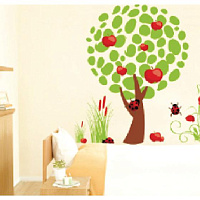  Наклейка 32X60 см Декор Apple tree/20 