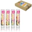 Хлопушка новогодняя пневматическая 30 см, С ПРЕДСКАЗАНИЯМИ, НАБОР 4 шт.,