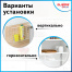 Корзина подвесная (органайзер) металлическая, для шкафов и полок, 40х24х13,5 см,