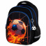 Рюкзак BRAUBERG OPTIMA, 2 отделения, с брелоком, "Burning ball",