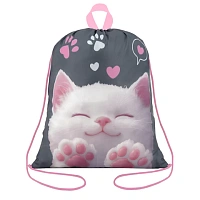 Мешок для обуви BRAUBERG KIDS, с петлей, 42х34 см, "Purr cat", 274640