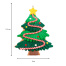 Украшение елочное (1 шт.) "Xmas Toys" 11,5х9 см, полимерная глина,