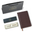 Ручка шариковая PARKER "Jotter Core Stainless Steel GT", ежедневник А5