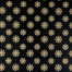 Бумага упаковочная новогодняя "Black&Gold" 70х100 см, 10 дизайнов