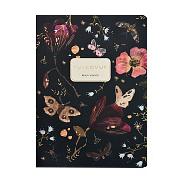 ТЕТРАДЬ А5, Bruno Visconti "FAUNA.Бабочки.Ночные цветы", 40л. клетка