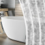 Штора для ванной комнаты CRYSTAL WALL с 3D-эффектом водонепроницаемая, 180х180