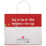Пакет подарочный (1 штука), новогодний, 28х14х24 см "Котики", крафт,