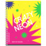 Тетрадь 96л., А5, клетка на гребне BG "Crazy neon", неоновая краска