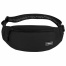 Сумка на пояс HEIKKI RIO (ХЕЙКИ), два отделения, регулируемый ремень, черная с