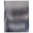 Тетрадь бумвинил А5 96 л., скоба, офсет №1, клетка, с полями, HATBER, СЕРЕБРО,