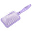 Расческа для волос массажная, широкая, 24х8 см, фиолетовая, MONTE VITA (МОНТЕ