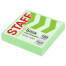 Блок самоклеящийся (стикеры) STAFF STANDARD, ПАСТЕЛЬНЫЙ 51х51 мм, зеленый, 100