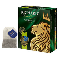Чай Richard Royal Green зеленый, 100 пак