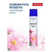 Освежитель воздуха аэрозольный OfficeClean "Ароматный букет", 300мл 250370