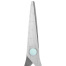 Ножницы BRAUBERG KIDS 130 мм, ручки мятные, закругленные лезвия с линейкой,