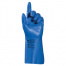 Перчатки нитриловые MAPA, КОМПЛЕКТ 10 пар, размер 9, L, синие,