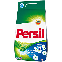Порошок для машинной стирки Persil "Свежесть от Vernel", для белого белья, 6кг.