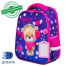 Ранец BRAUBERG FIT, 2 отделения, "Smiling bear", 3D-панель, 38х27х14