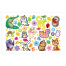 Альбом с наклейками, А5, 8 листов, 600 наклеек, "Милые и забавные"