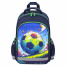 Рюкзак ПИФАГОР SCHOOL, 1 отделение, 3 кармана, "Football match",