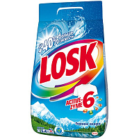 Порошок для машинной стирки Losk "Горное озеро", 5,4кг. 9000101414240