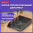 Лоток горизонтальный для бумаг BRAUBERG ECO, 330х245х65 мм, сетчатый, черный,