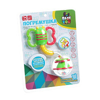 Игрушка развивающая погремушка пластик, Жучок с цветком с прорез., Bondibon, вращающ., CRD 19х24,5 см,, арт. MS0072