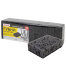 Губки для посуды SQUARE BLACK 98х66х30 мм, КОМПЛЕКТ 10 шт., КРУПНОПОРИСТЫЙ