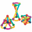 Магнитный конструктор MAGNETIC STICKS, 72 магнитные детали, BRAUBERG KIDS,