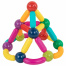 Магнитный конструктор MAGNETIC STICKS, 72 магнитные детали, BRAUBERG KIDS,