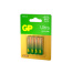 Батарейки КОМПЛЕКТ 4 шт., GP Ultra G-Tech, AAA (LR03, 24А), алкалиновые,