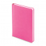 ЕЖЕДНЕВНИК А5+ "VELVET"(РОЗОВЫЙ ФЛУОР)