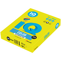 Бумага "IQ Color neon" А4, 80г/м2, 500л. (жёлтый неон): NEOGB штр.:  9003974411569