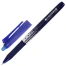 Ручка стираемая гелевая с грипом BRAUBERG "LINE DARK COLOR", СИНЯЯ,