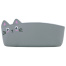 Пенал ЮНЛАНДИЯ ЮНИОР, 1 отделение, искусственная кожа, "Gray kitty",