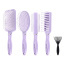 Расческа для волос НАБОР 4 шт + щетка для чистки В ПОДАРОК MONTE VITA (МОНТЕ