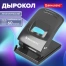 Дырокол металлический BRAUBERG "Office style", до 60 листов, черный,